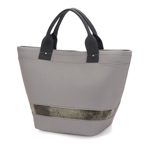 ラルジュ キラキララインアクセント トートバッグ