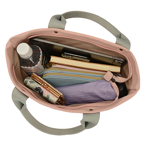 ラルジュ キラキララインアクセント トートバッグ