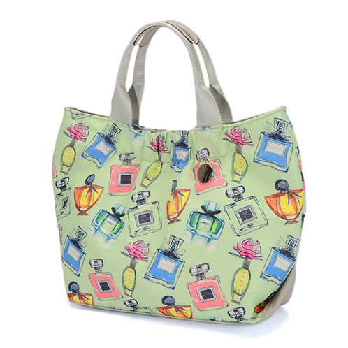 ラルジュ パフューム柄 トートバッグ