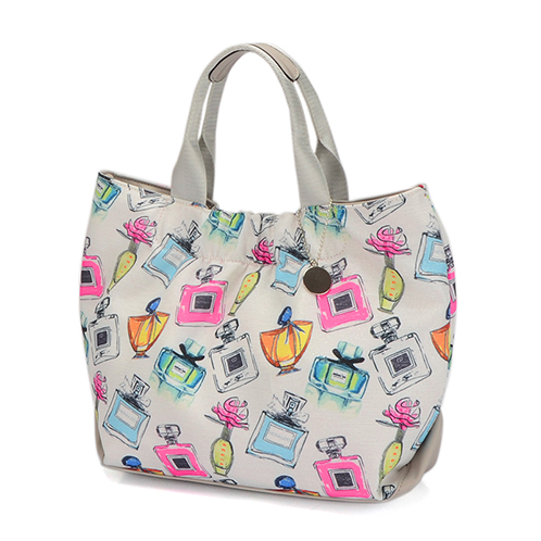 ラルジュ パフューム柄 トートバッグ