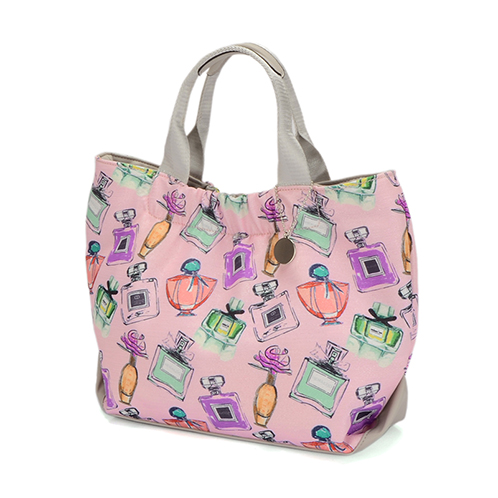 ラルジュ パフューム柄 トートバッグ