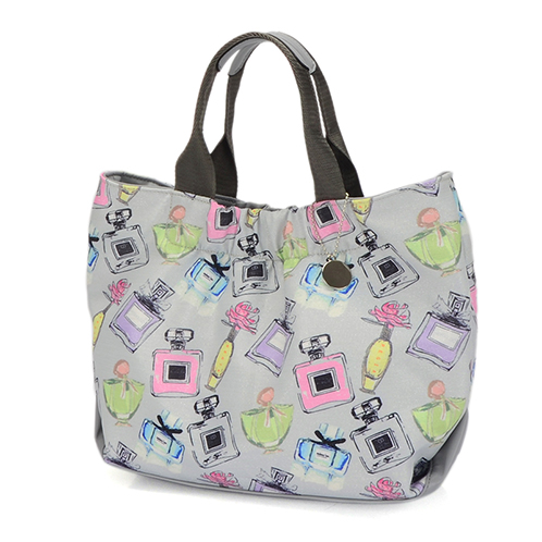 ラルジュ パフューム柄 トートバッグ