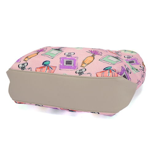 ラルジュ パフューム柄 トートバッグ