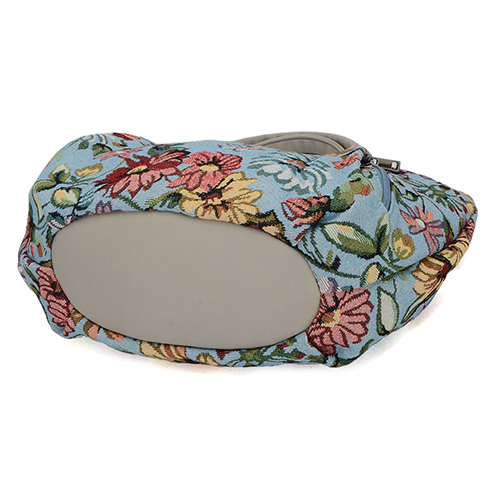 ラルジュ ゴブラン織 チャーム付トートバッグ