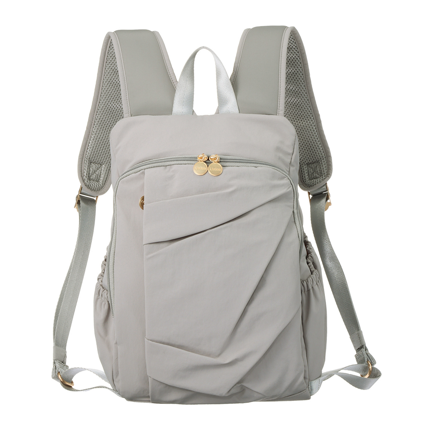 ウニカ 身体のラインに寄り添う 軽量 タックポケットリュック