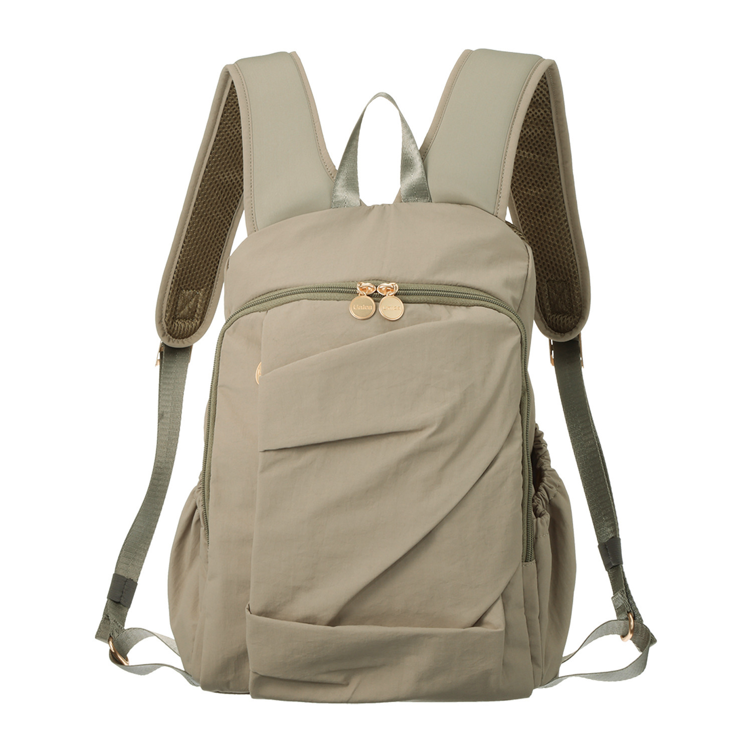 ウニカ 身体のラインに寄り添う 軽量 タックポケットリュック