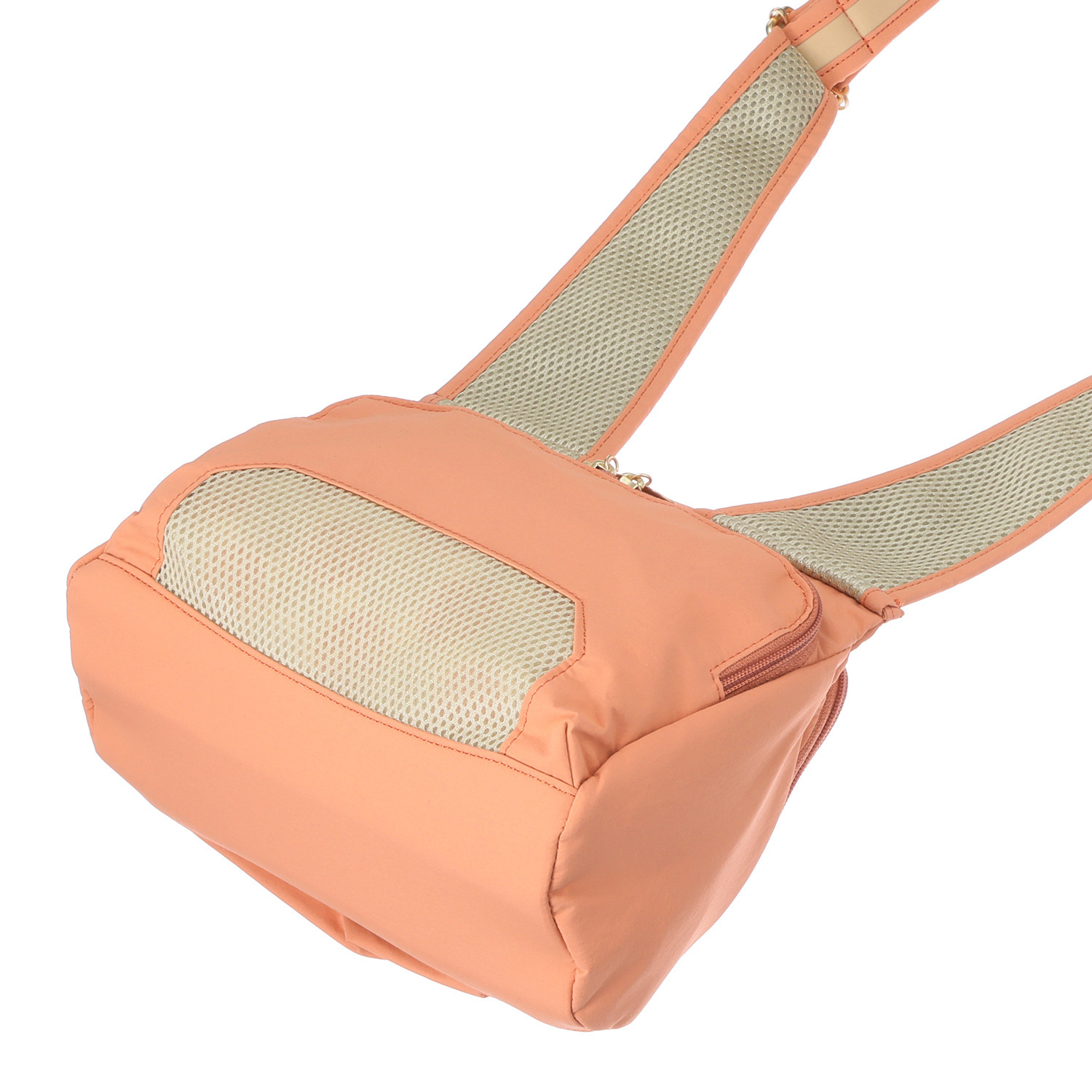 ウニカ 身体のラインに寄り添う 軽量 タックポケット ショルダーバッグ