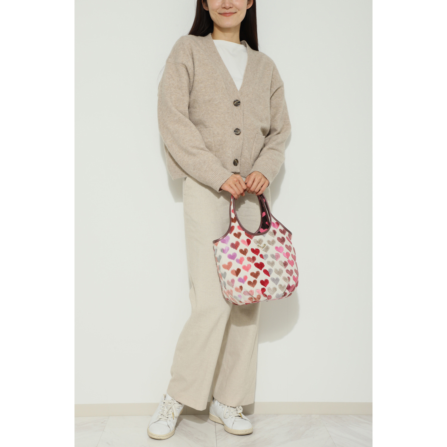 シンクビー！ ジャスト　ハート バッグ “メロウピンクサワー”