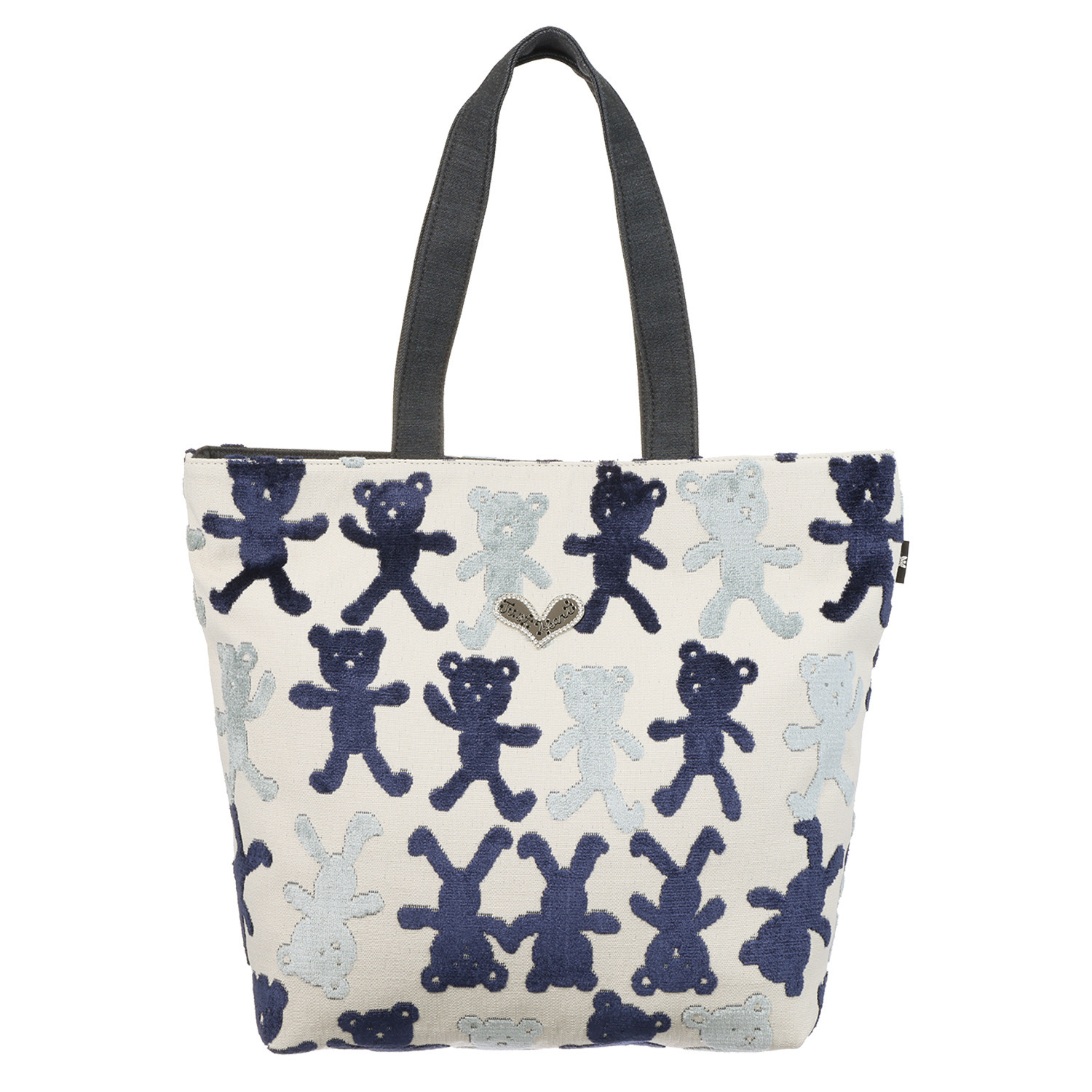 シンクビー！ ジャスト　ハート トートバッグ “ミスタークマちゃん”