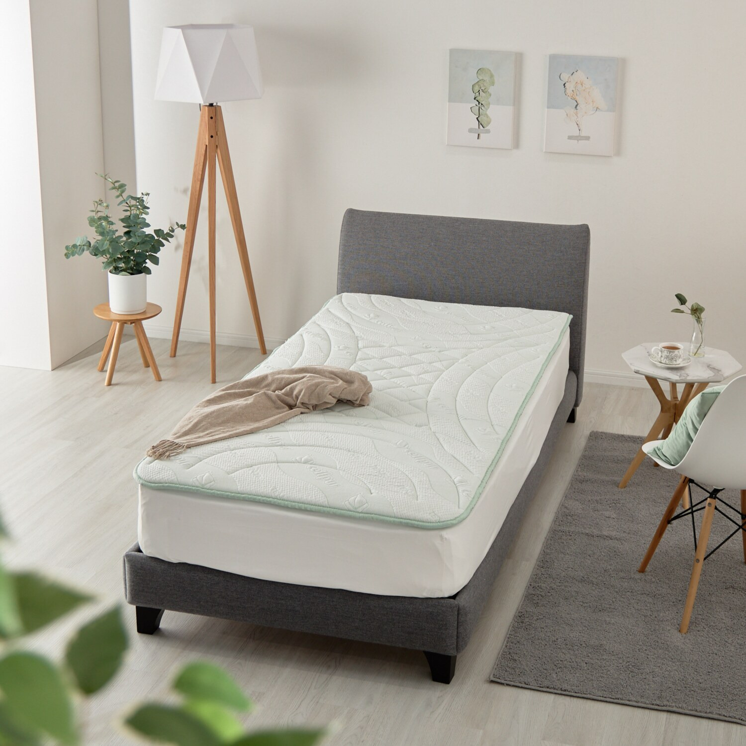 セルプール お手持ちの敷き寝具に 重ねて極上の寝心地！ スウィートドリーム ピロートップ ＜シングル＞