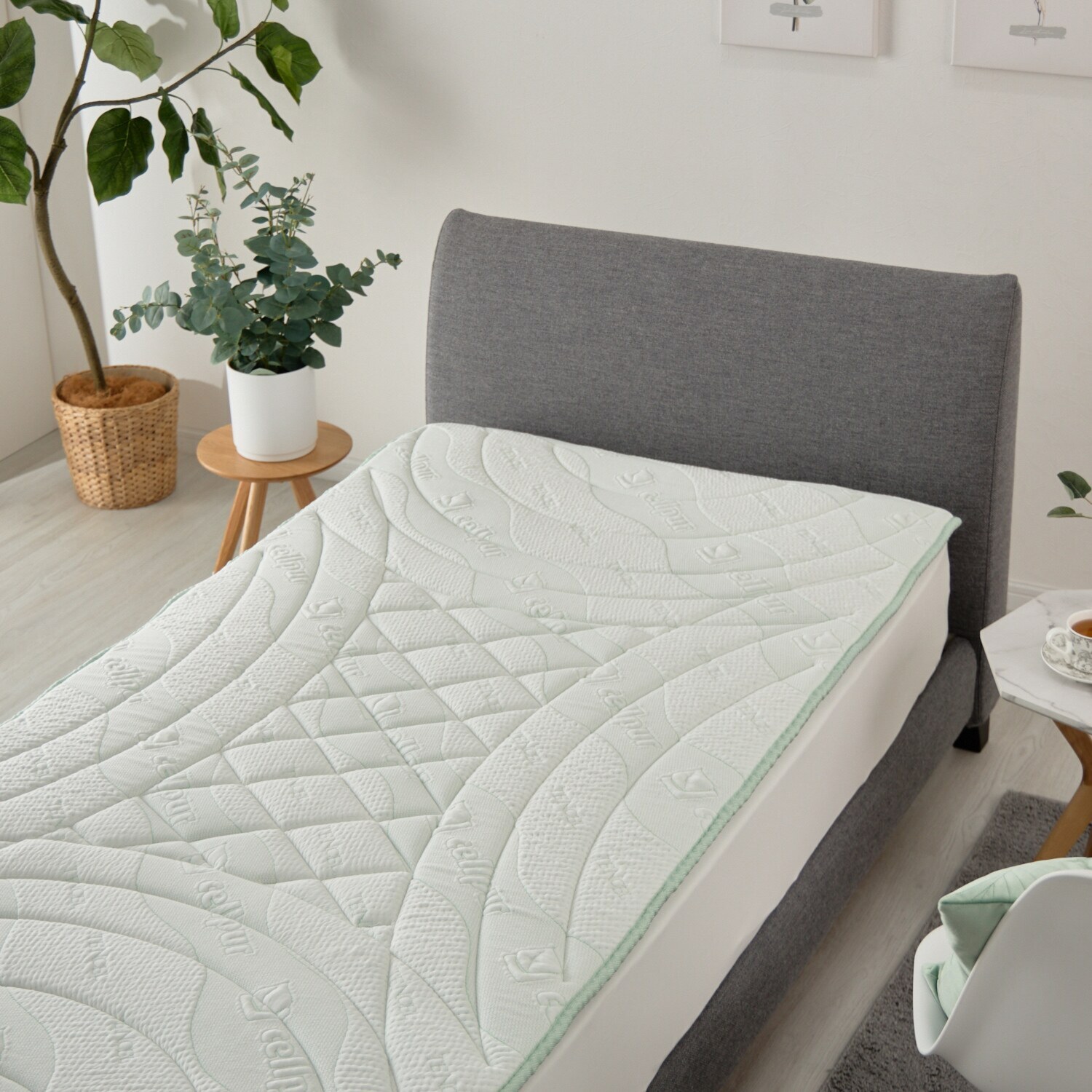 セルプール お手持ちの敷き寝具に 重ねて極上の寝心地！ スウィートドリーム ピロートップ ＜シングル＞