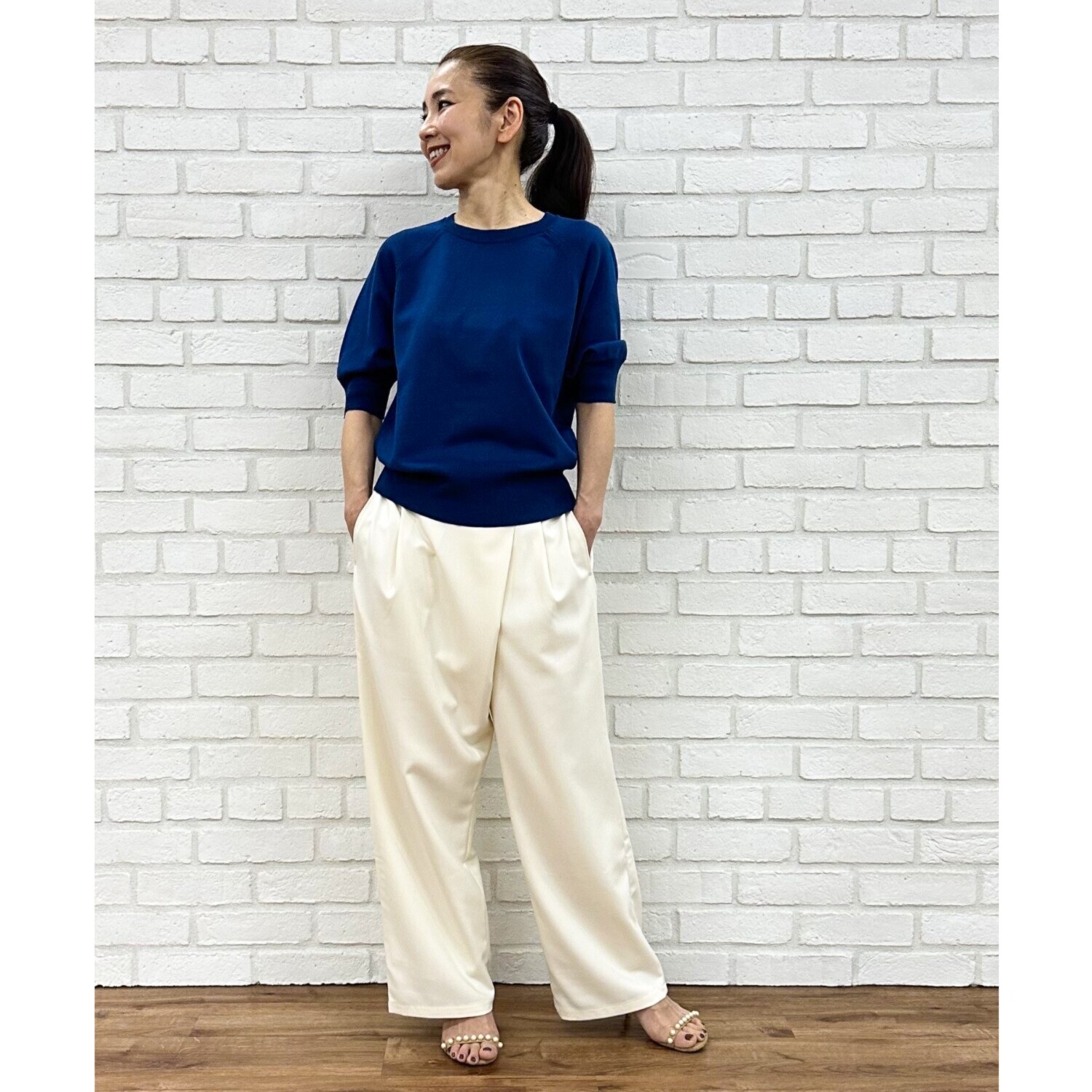 タマミ　ワタナベ マーメイドテイル ニットプルオーバー