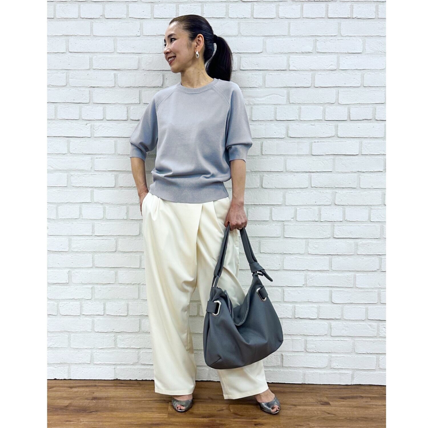 タマミ　ワタナベ マーメイドテイル ニットプルオーバー