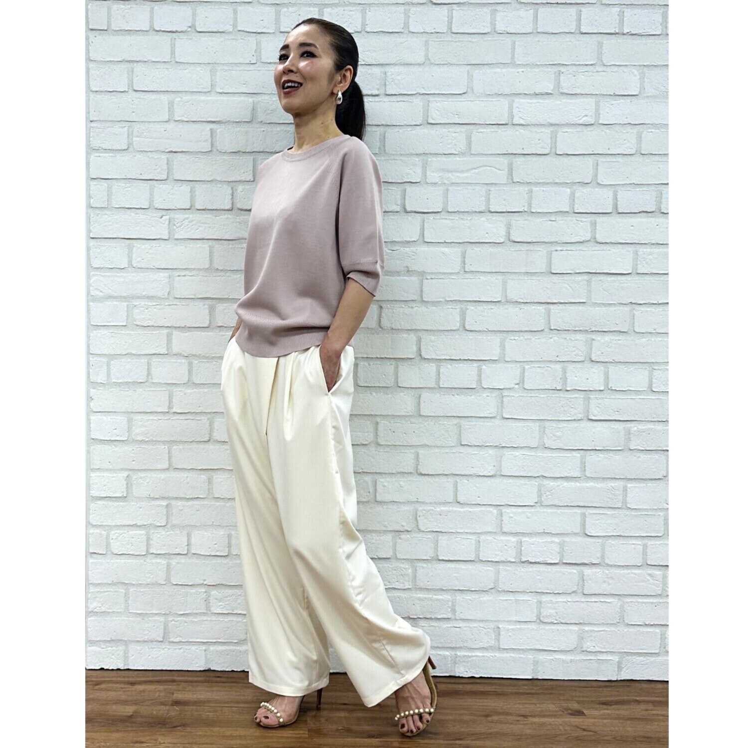 タマミ　ワタナベ マーメイドテイル ニットプルオーバー