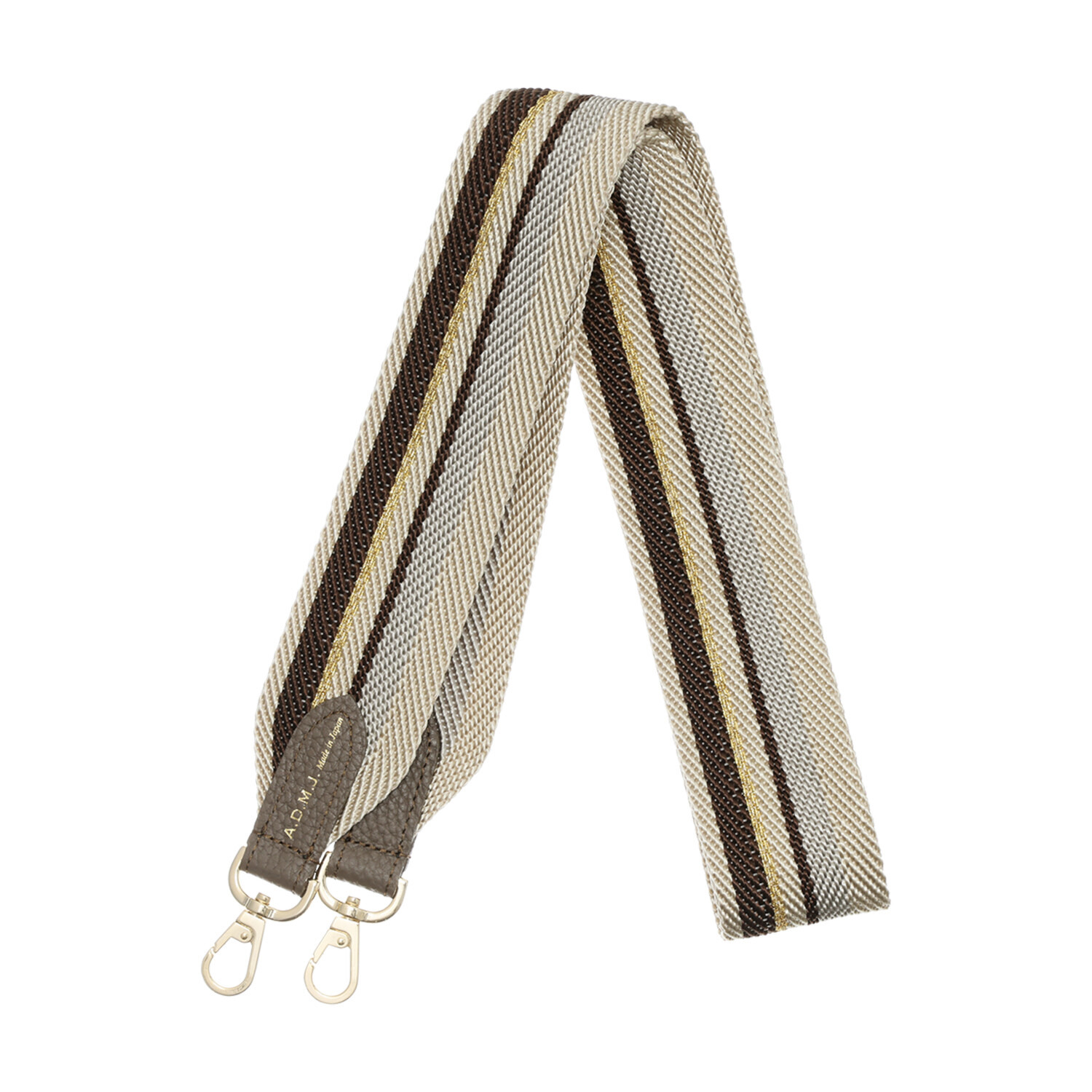 エーディーエムジェイ イタリア製テープ使用 ストラップ