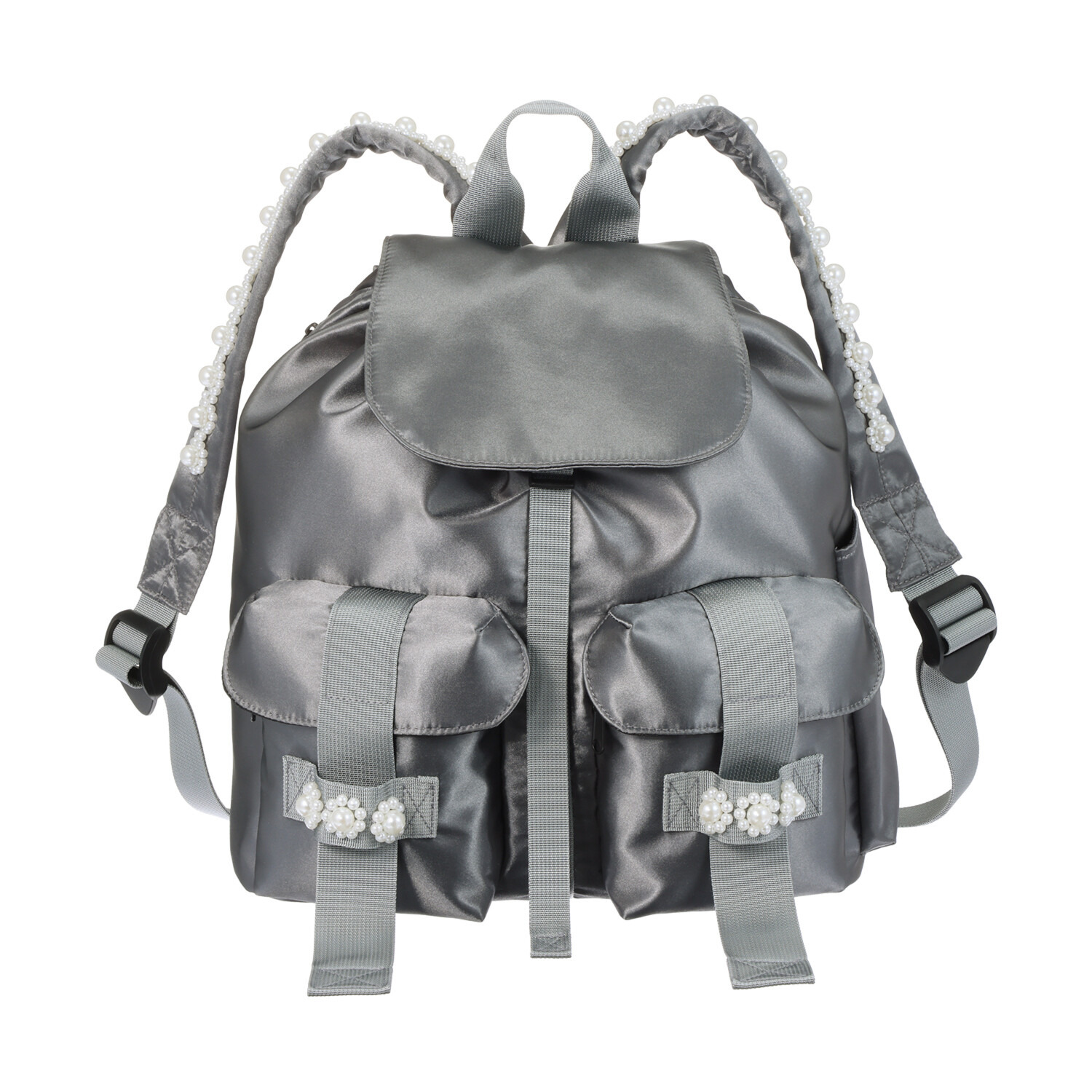 ダンスウィズビジュー はっ水　軽量 パールビジュウ デコレーションリュック