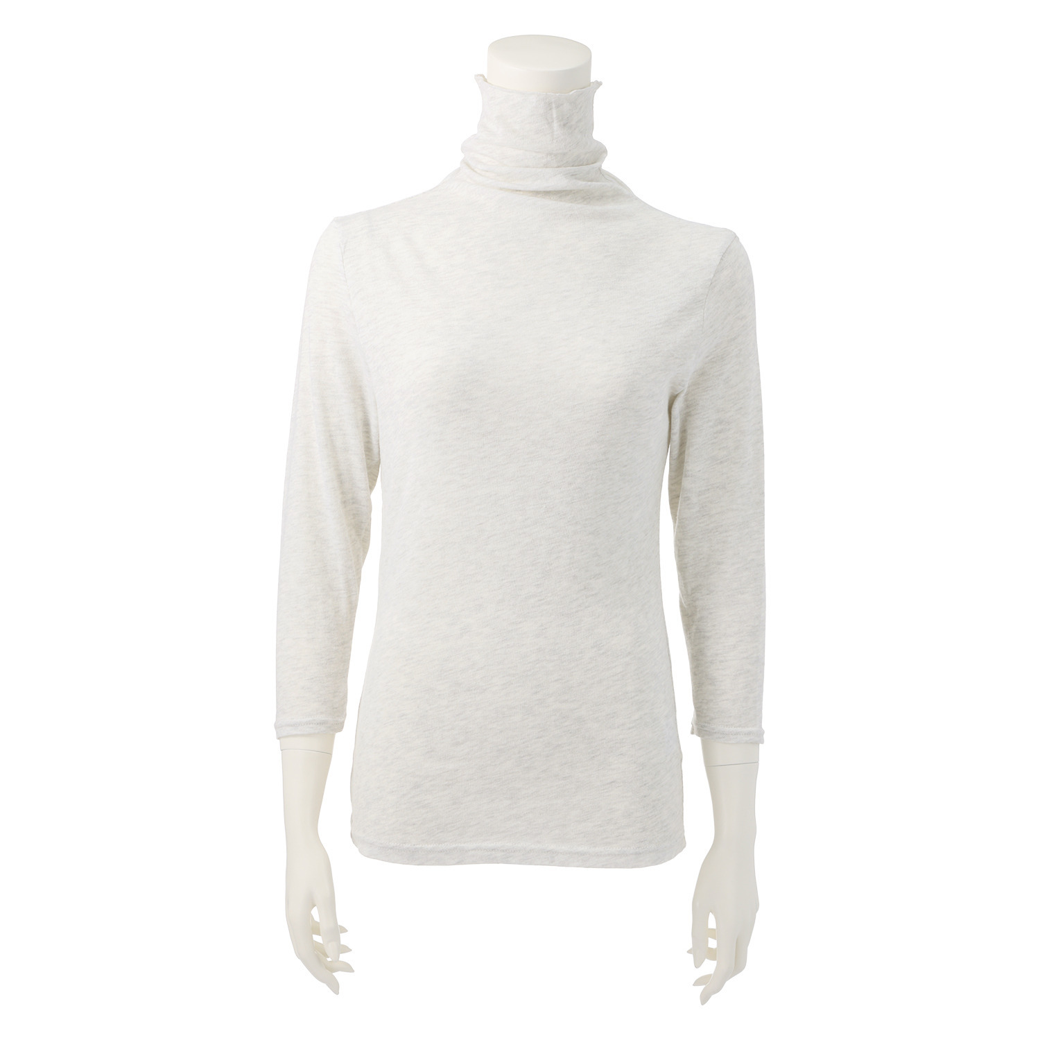 かわいい雑貨屋さん グロリア ＵＶカット ボトルネック 七分袖インナー