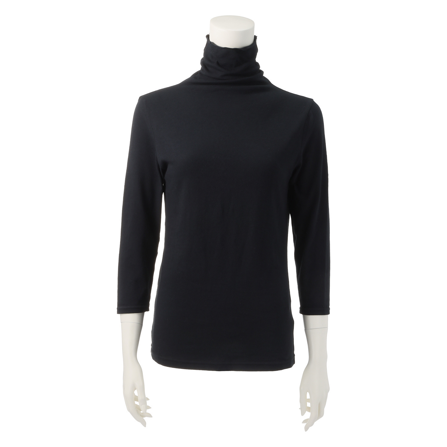 かわいい雑貨屋さん グロリア ＵＶカット ボトルネック 七分袖インナー