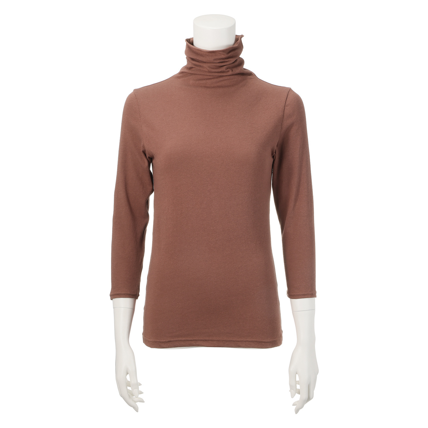 かわいい雑貨屋さん グロリア ＵＶカット ボトルネック 七分袖インナー