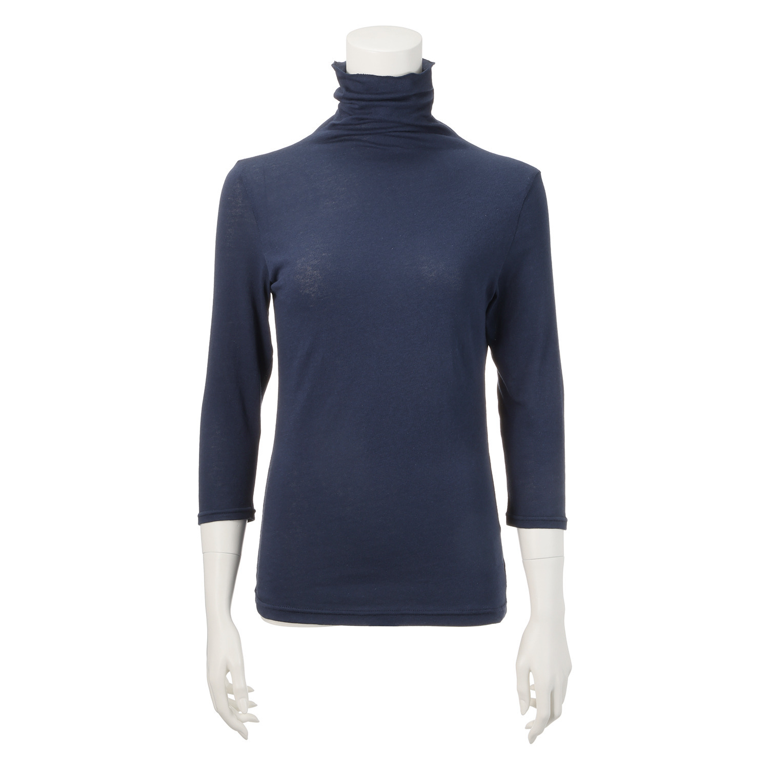 かわいい雑貨屋さん グロリア ＵＶカット ボトルネック 七分袖インナー