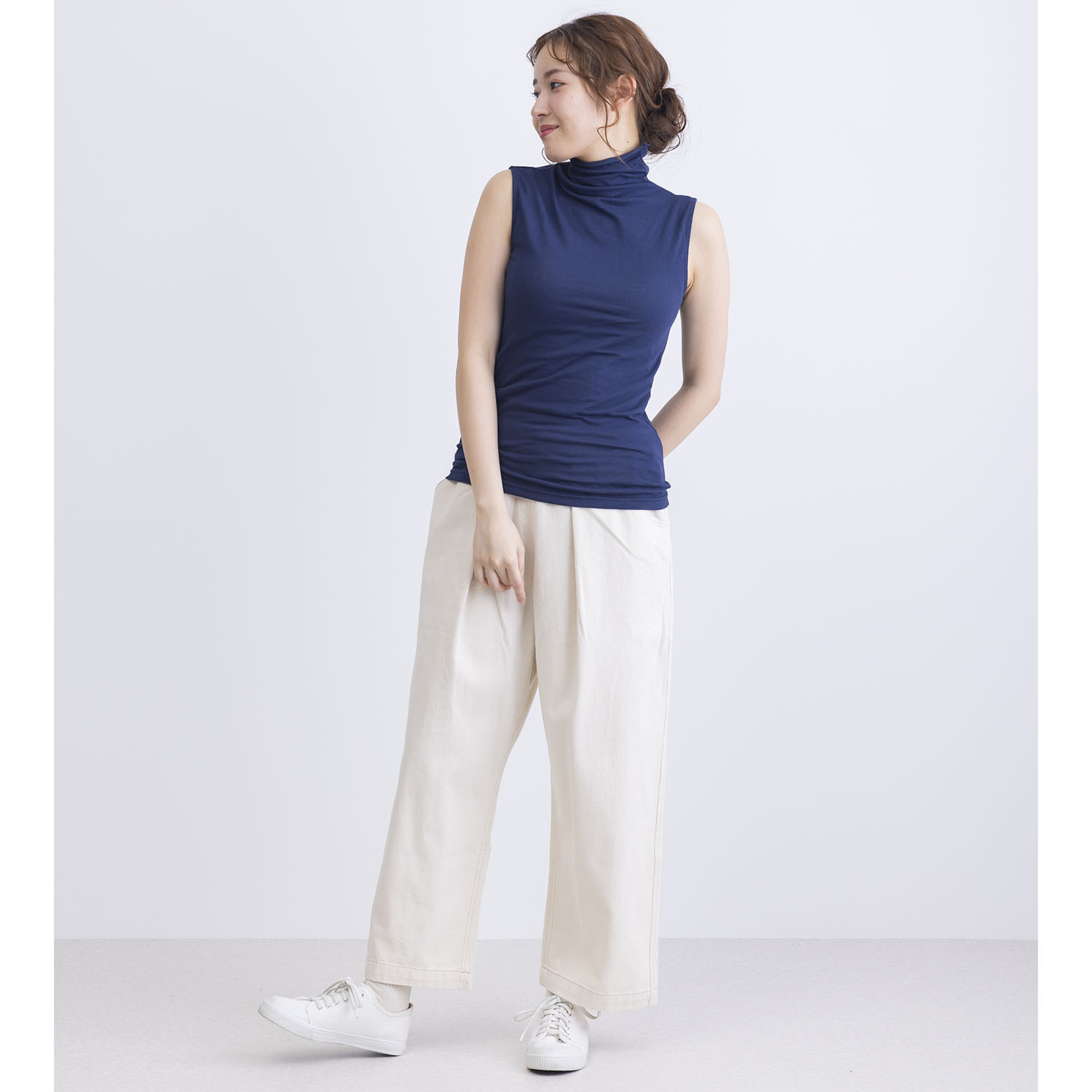 かわいい雑貨屋さん グロリア ＵＶカット ボトルネック タンクトップ