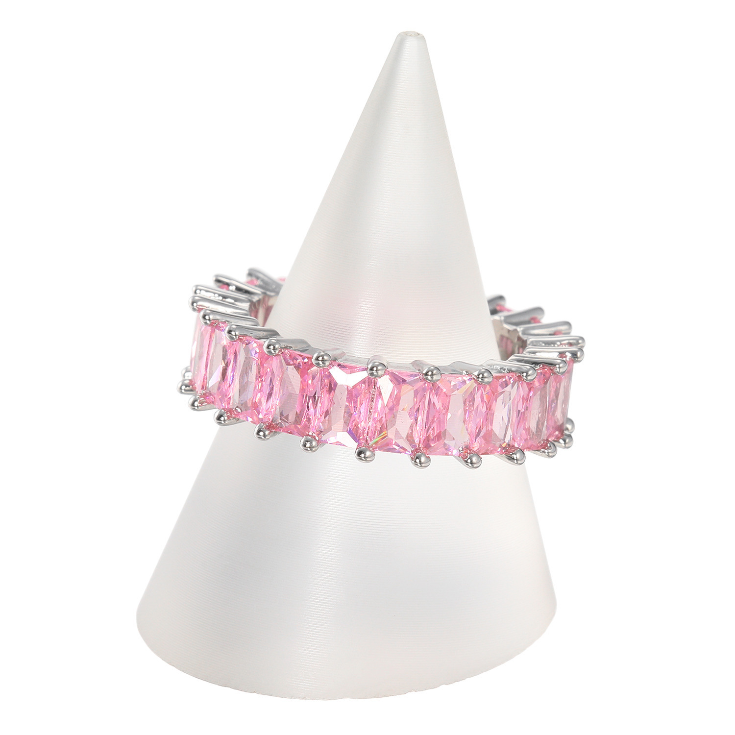 ダンスウィズビジュー エブリデイ カジュアルジュエリー ＣＺバゲットカットリング