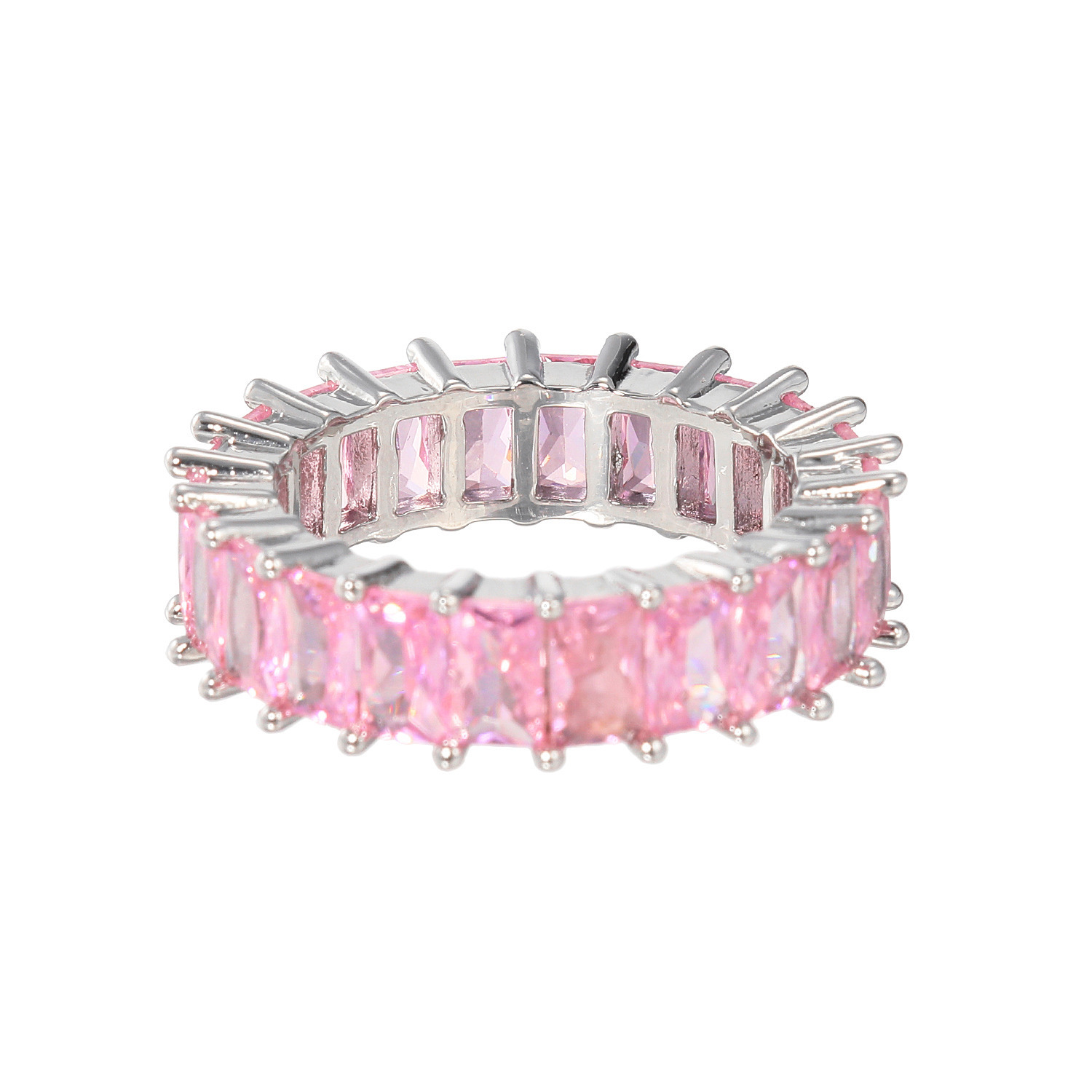 ダンスウィズビジュー エブリデイ カジュアルジュエリー ＣＺバゲットカットリング