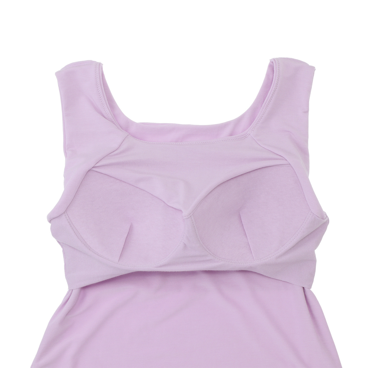 ヌーディーフィット ノンワイヤー モールドカップ付 チュニック