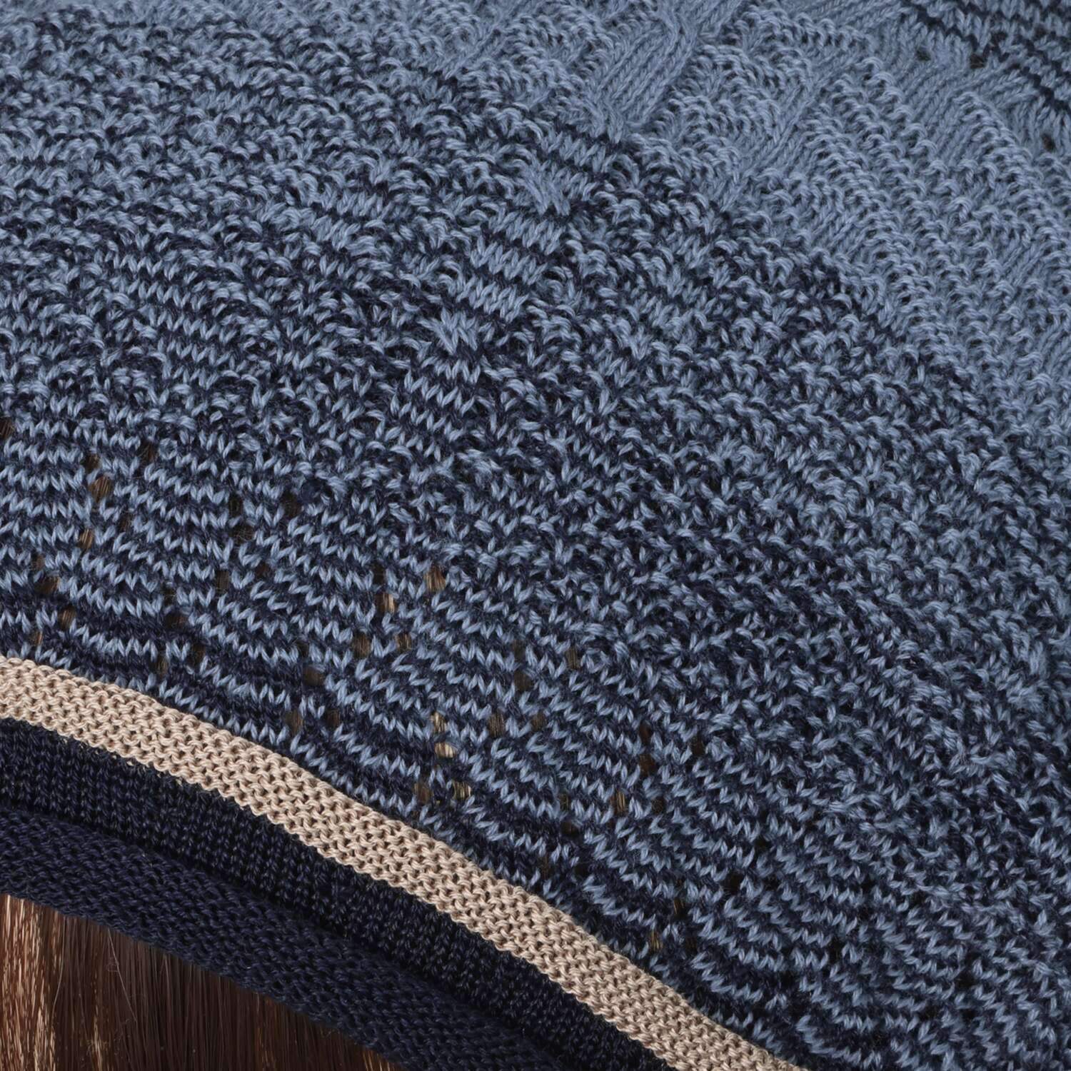 タイムクロス 日本製　超軽量 洗えるシルク混の ホールガーメント（Ｒ） おうちニット帽