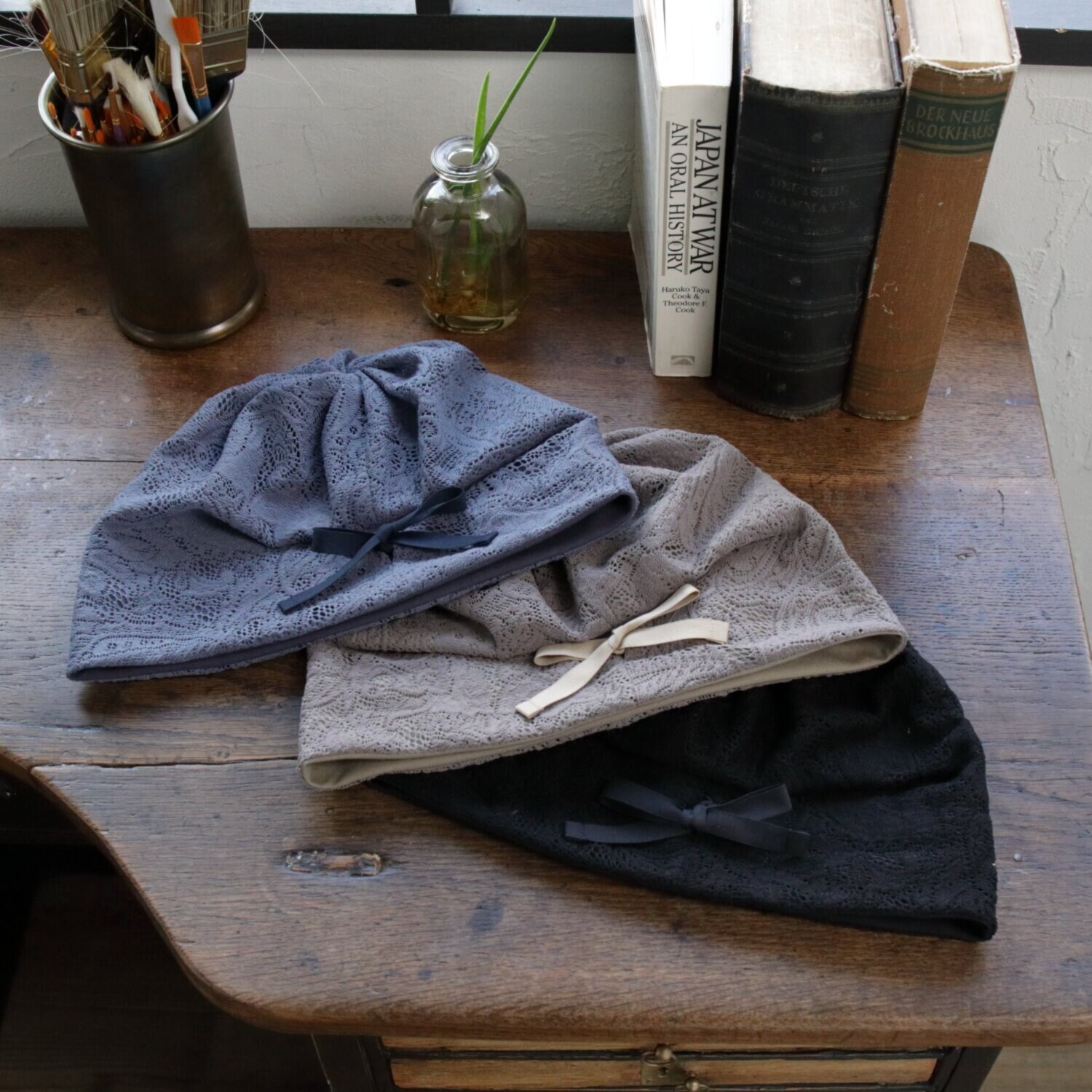 タイムクロス 日本製 軽量で洗える 華やかレースの お出かけワッチ