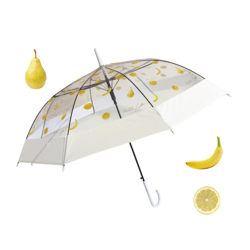 かわいい雑貨屋さん グロリア ＥＶＡ切り継ぎ 転写プリント ビニール傘 ＜親骨６０ｃｍ＞