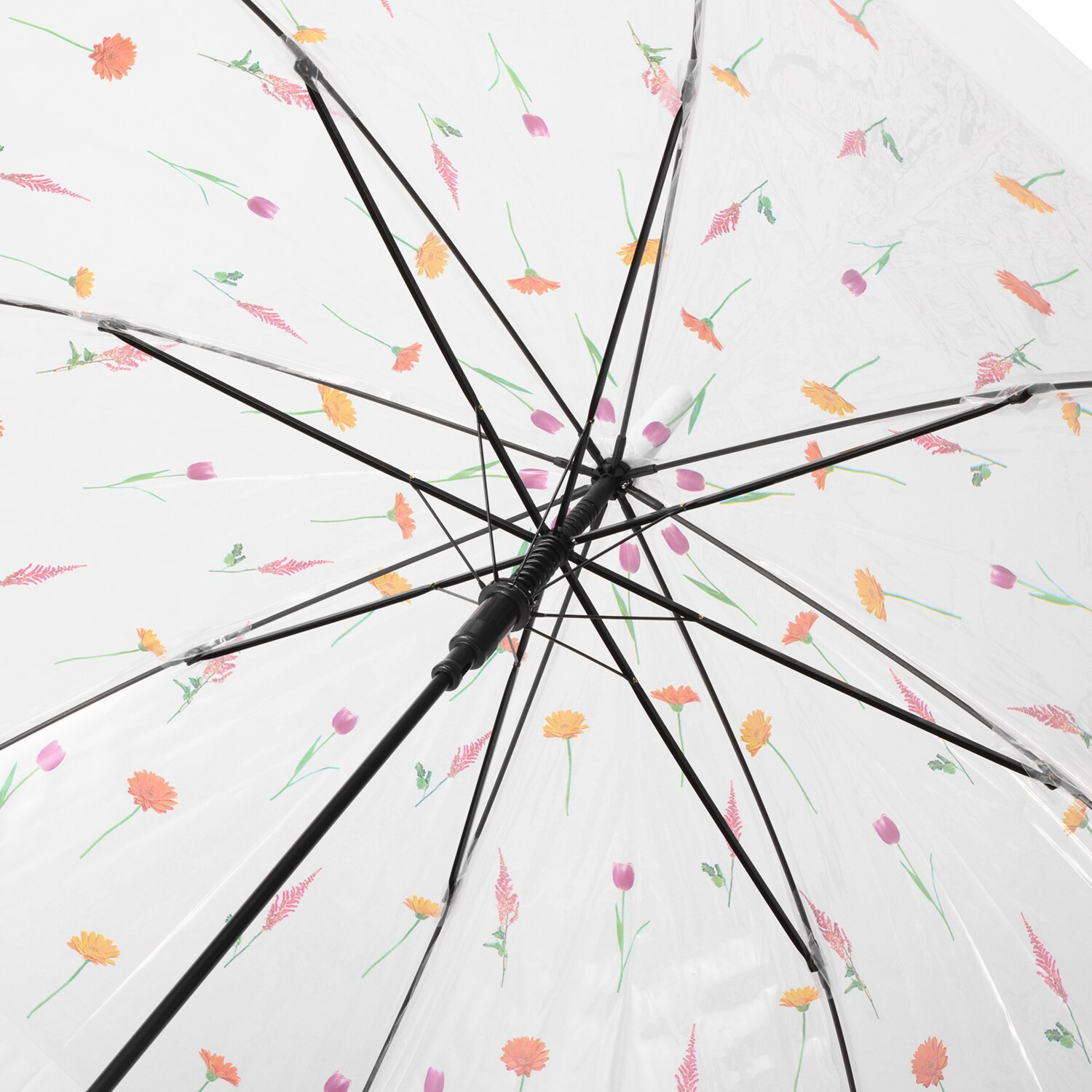 かわいい雑貨屋さん グロリア ＥＶＡ切り継ぎ 転写プリント ビニール傘 ＜親骨６０ｃｍ＞