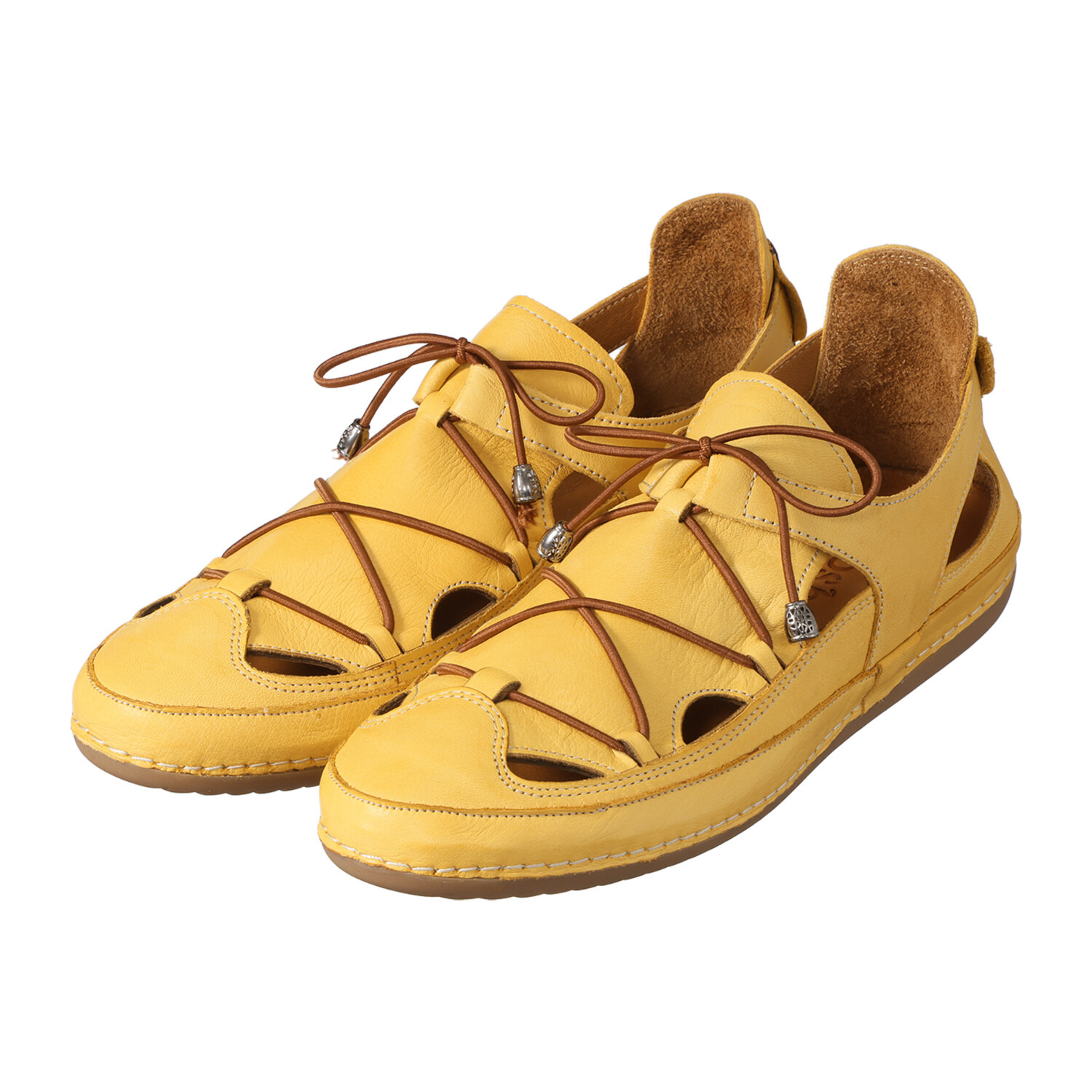 ホッシュ メイドインイスタンブール ソフトカウレザー レースアップスリッポン