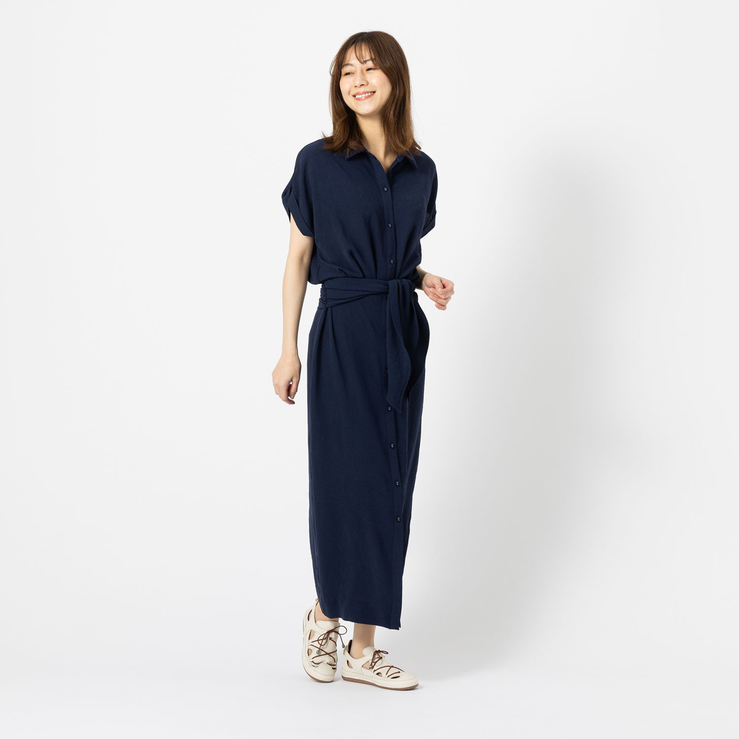 ホッシュ メイドインイスタンブール ソフトカウレザー レースアップスリッポン