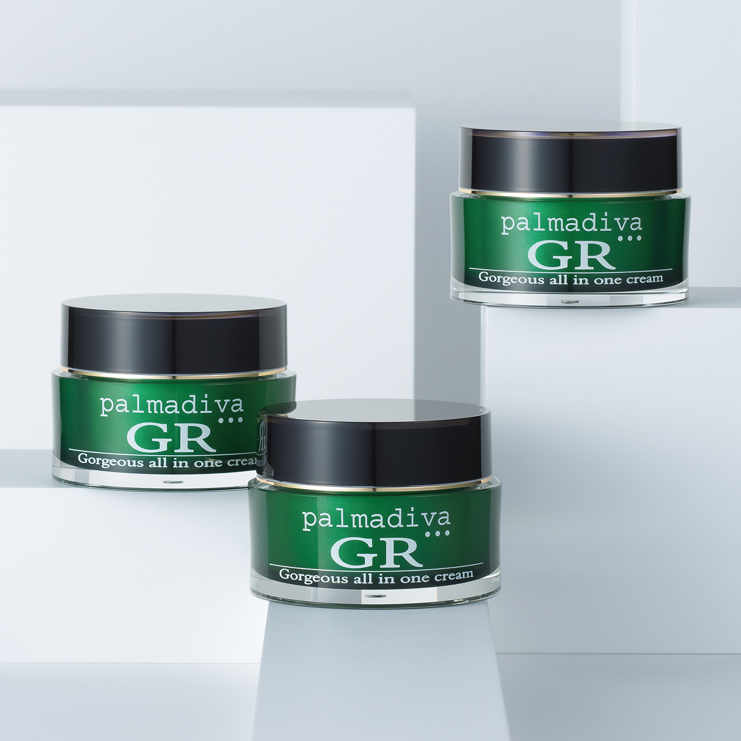 パルマディーバ 先端バイオサイエンス成分 配合で潤いハリツヤ肌！ ゴージャス オールインワンクリーム ３個セット