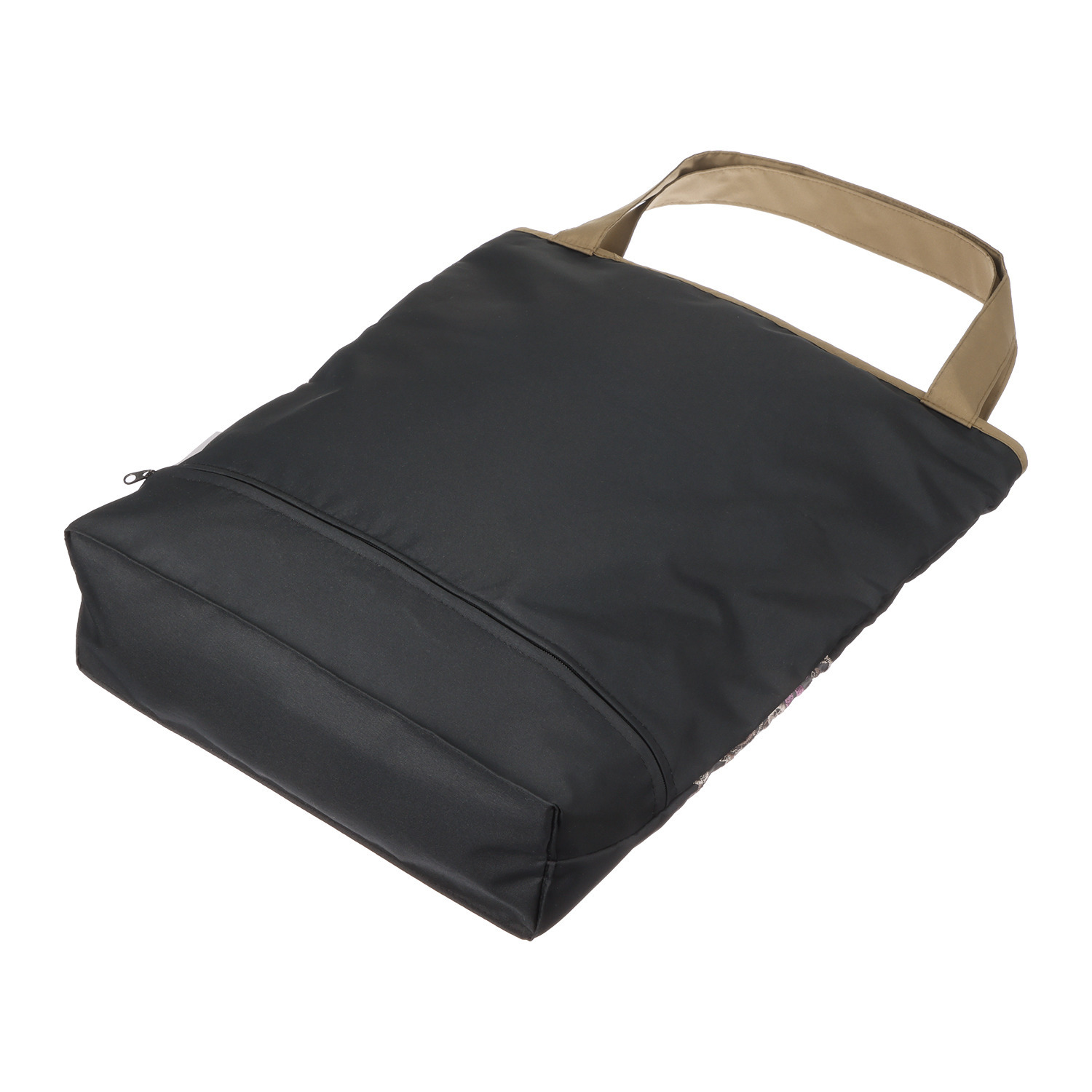 シノワズリーモダン 防水・はっ水 ツインプロテクト 更紗ペイズリー カットワーク刺しゅう トートバッグ