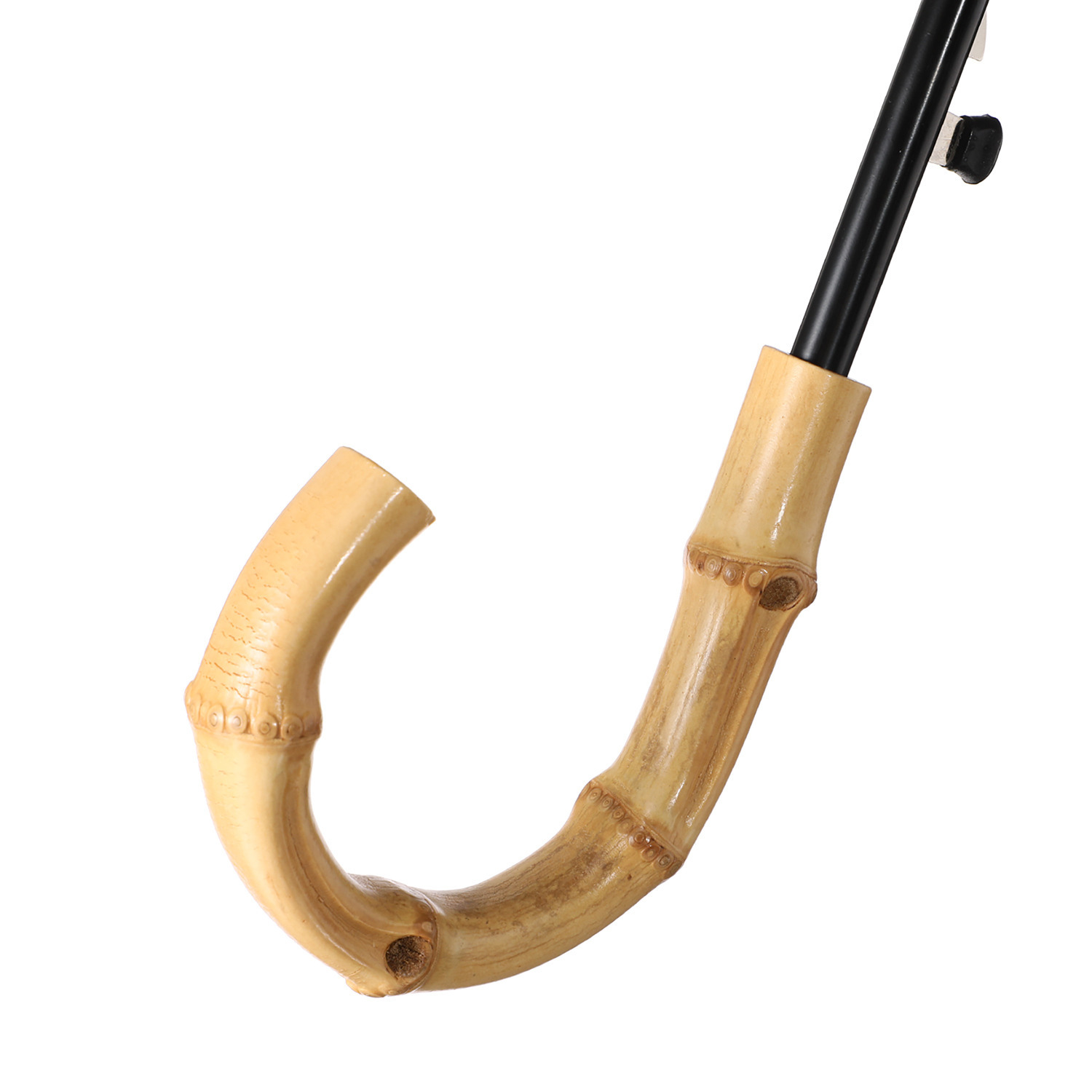 マブ 一級遮光 ショートジャンプライト 折りたたみ傘（晴雨兼用） フラワー刺しゅうデザイン