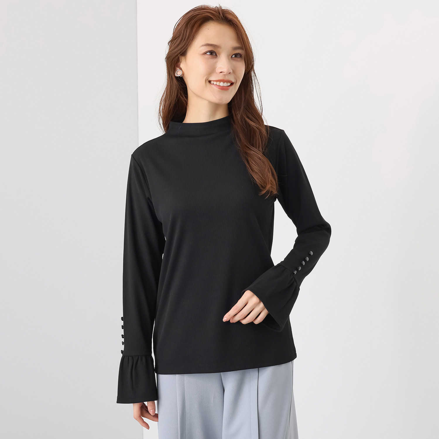 コースタルドライブ オンオフ問わず活躍！ ベルスリーブ リブプルオーバー