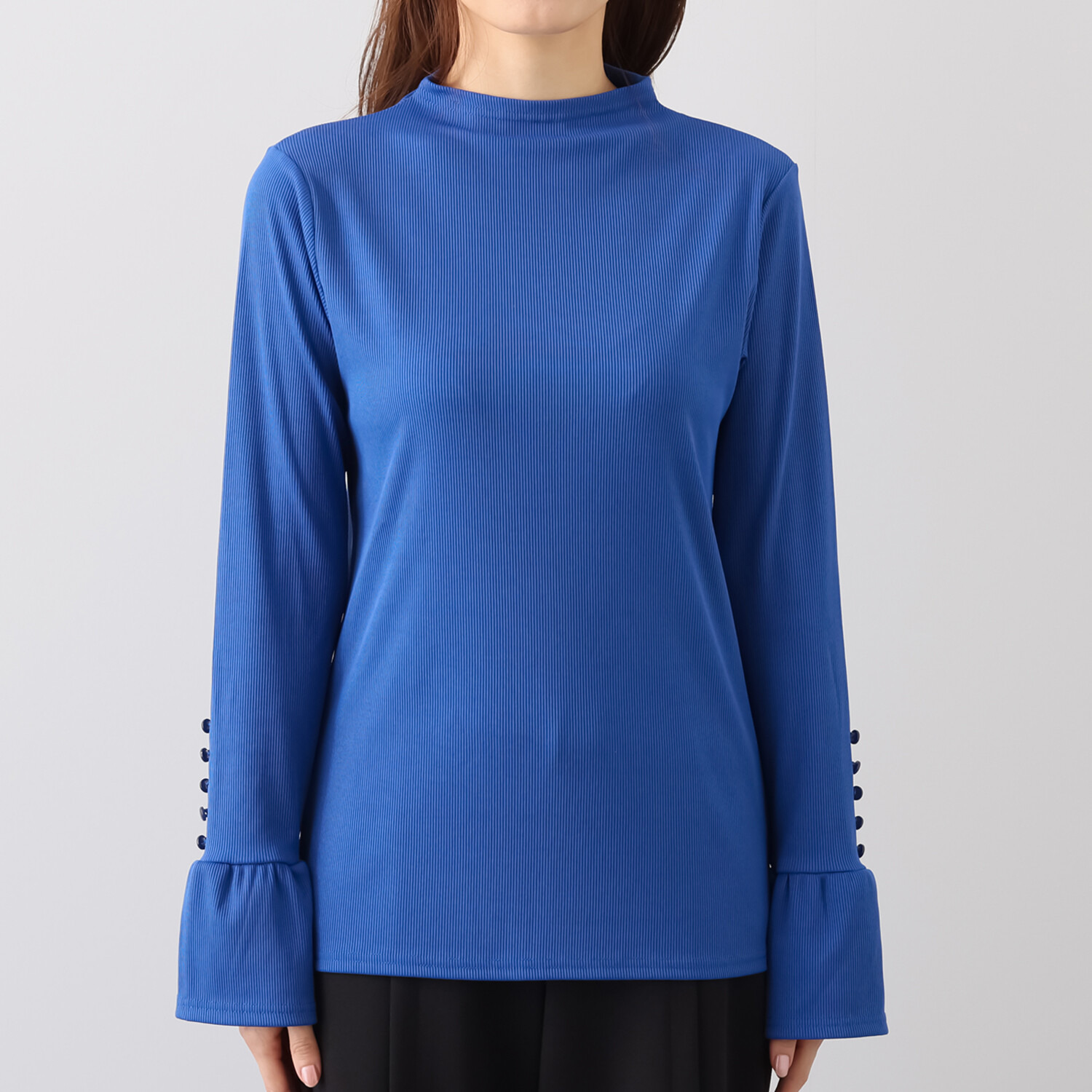 コースタルドライブ オンオフ問わず活躍！ ベルスリーブ リブプルオーバー