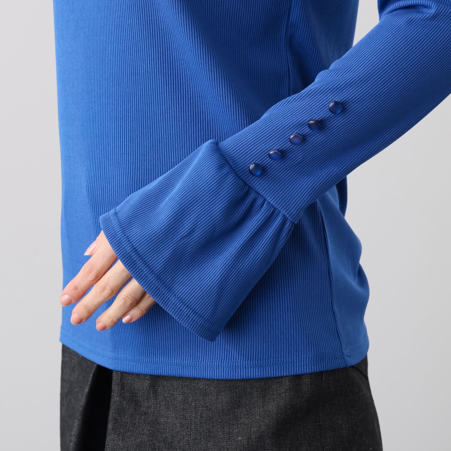 コースタルドライブ オンオフ問わず活躍！ ベルスリーブ リブプルオーバー