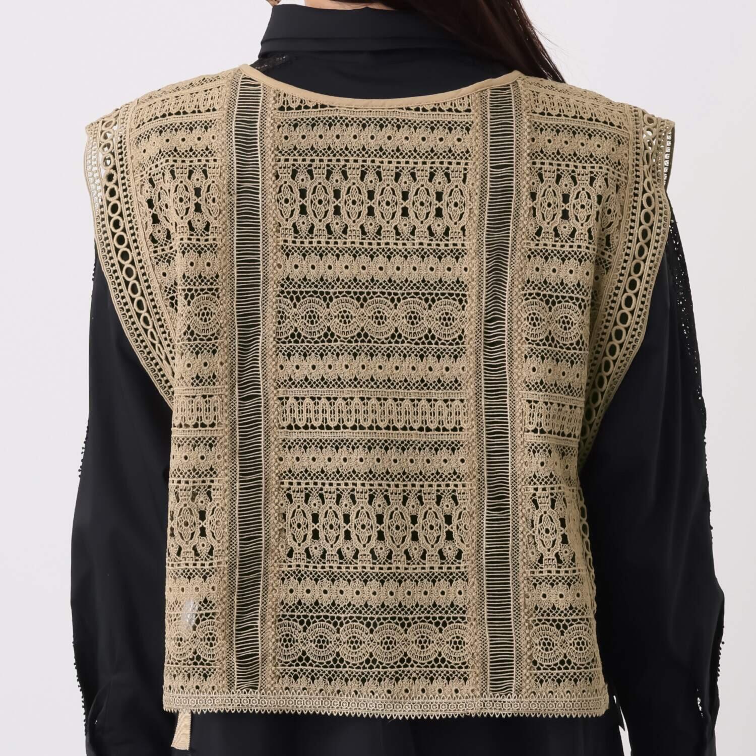 アトリエ　クース ４種類のレース使いで 日常に特別感を！ クワトロレースジレ