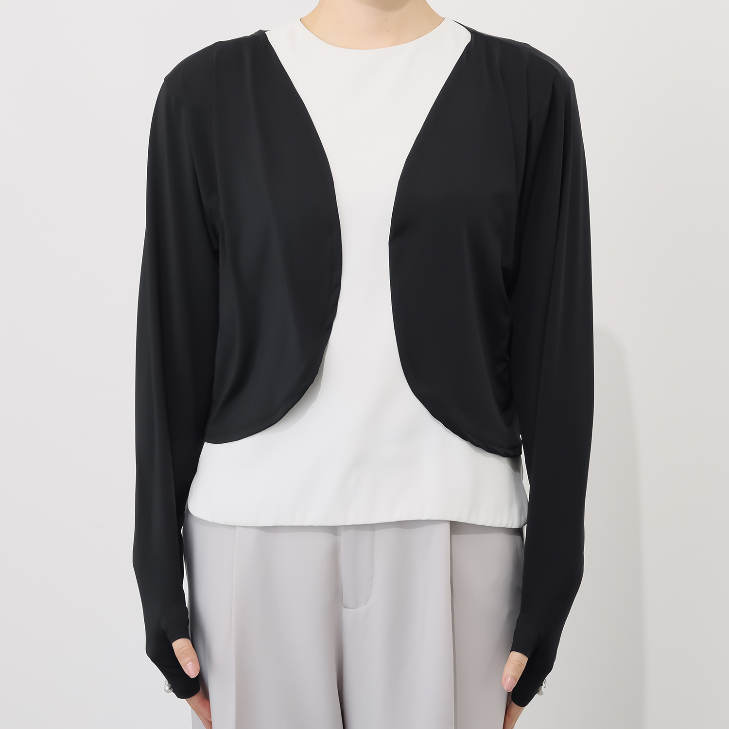 女の欲望 クール＆ＵＶカット アームカバー機能付 ボレロ２枚セット