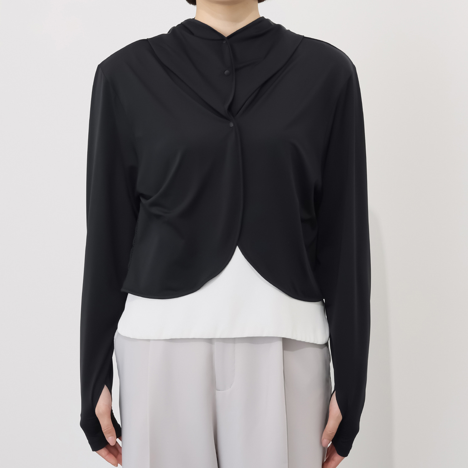 女の欲望 クール＆ＵＶカット アームカバー機能付 ボレロ２枚セット