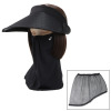 女の欲望 わたしだけ木陰 クール＆ＵＶカット サンバイザー＆ フェイスカバー ＜フェイスネット付＞