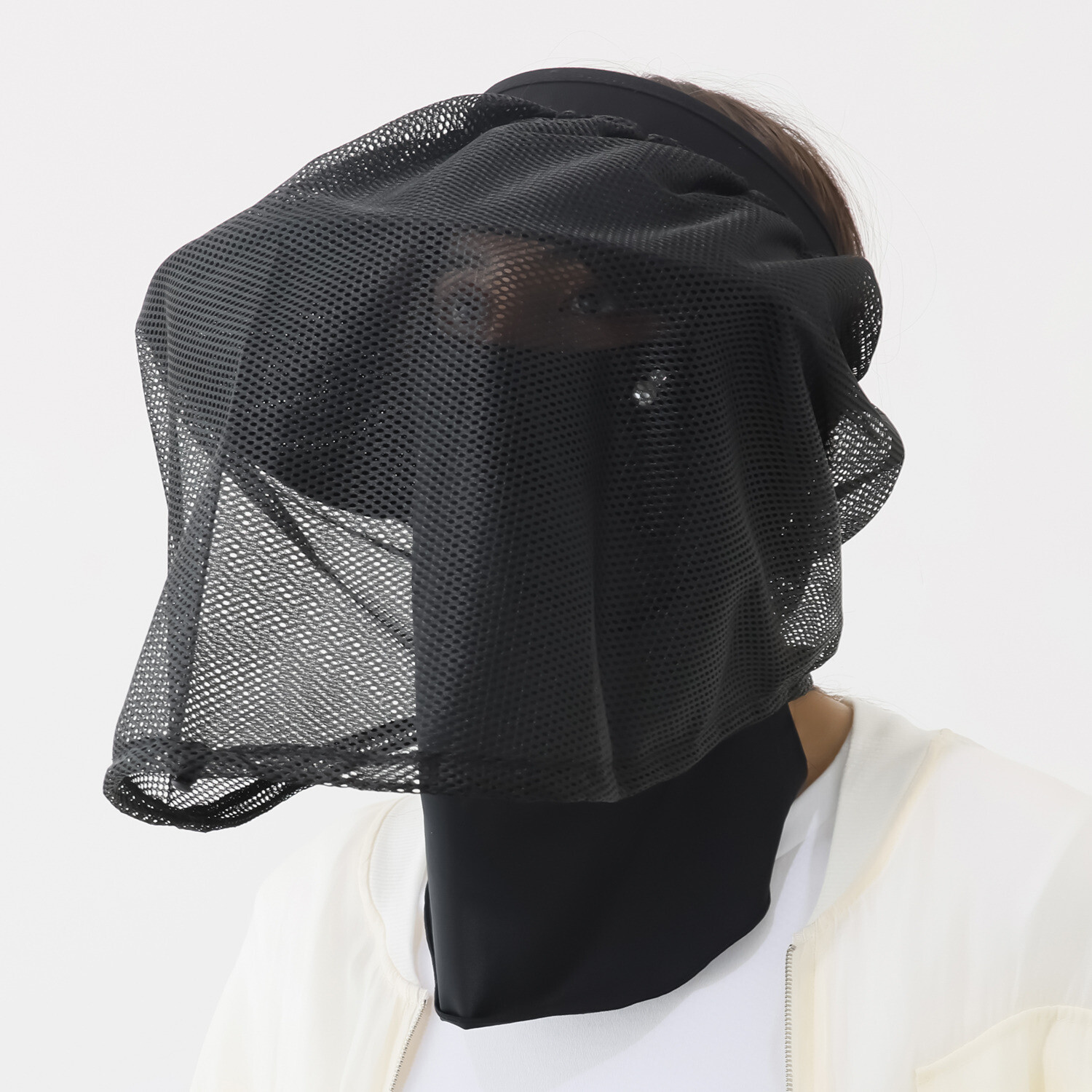 女の欲望 わたしだけ木陰 クール＆ＵＶカット サンバイザー＆ フェイスカバー ＜フェイスネット付＞