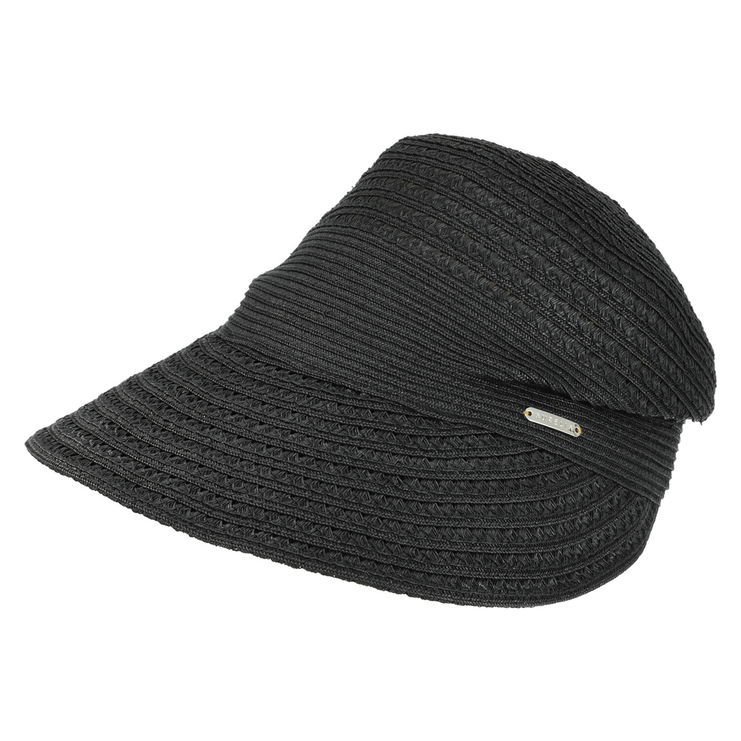 アウレリア 日本製 ＵＶカット・遮熱・遮光 透かしブレード バイザーキャップ