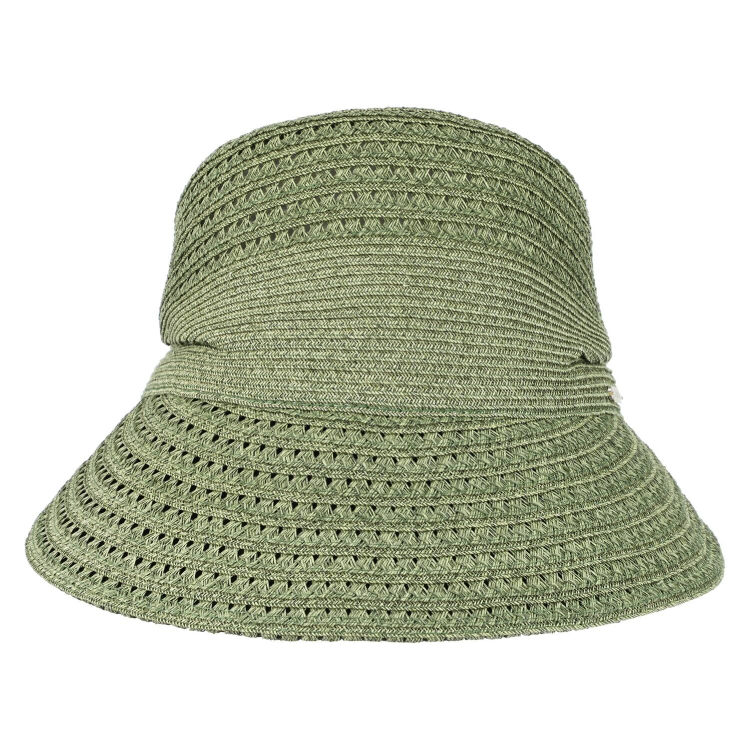 アウレリア 日本製 ＵＶカット・遮熱・遮光 透かしブレード バイザーキャップ