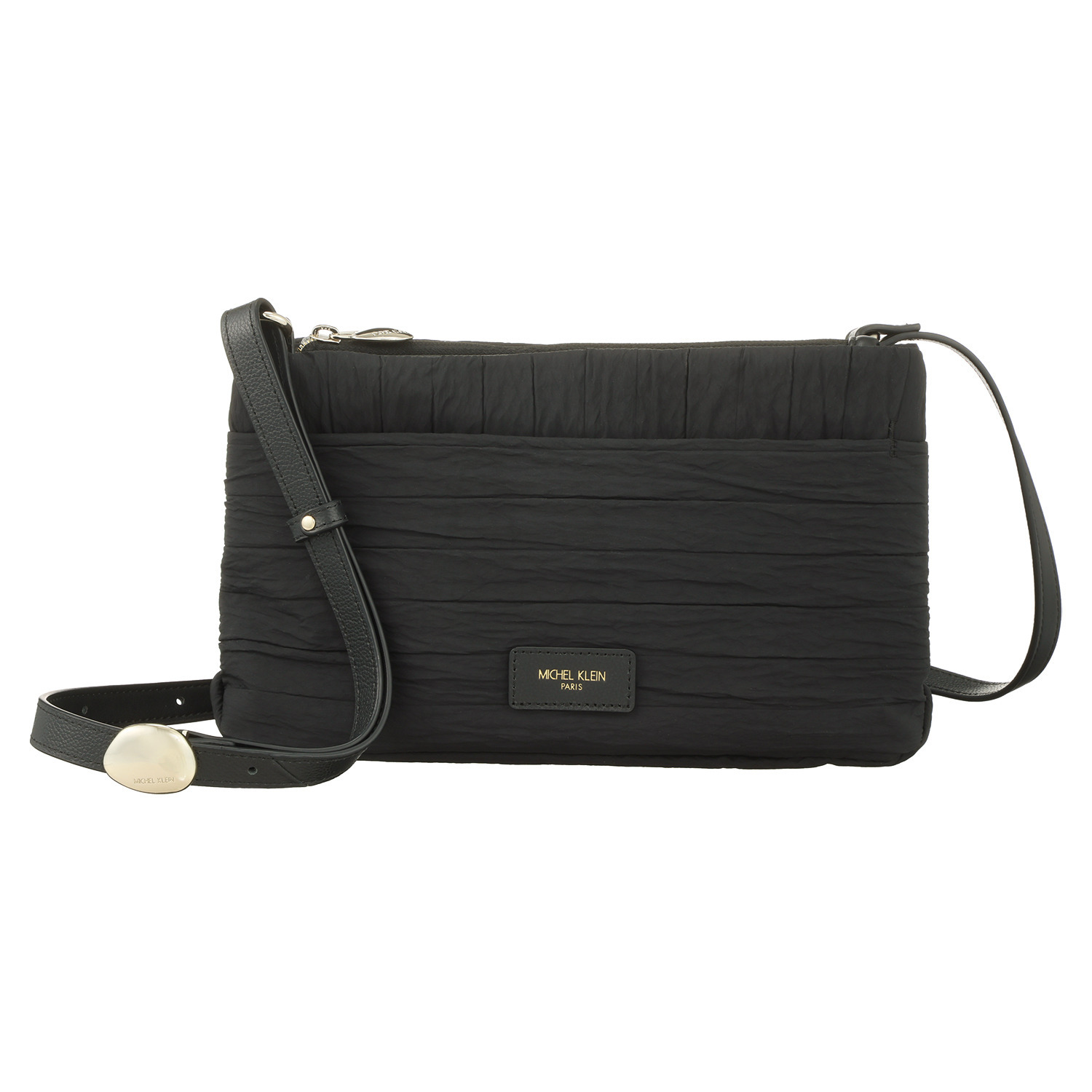 ミッシェル　クラン はっ水プリーツ ポシェット