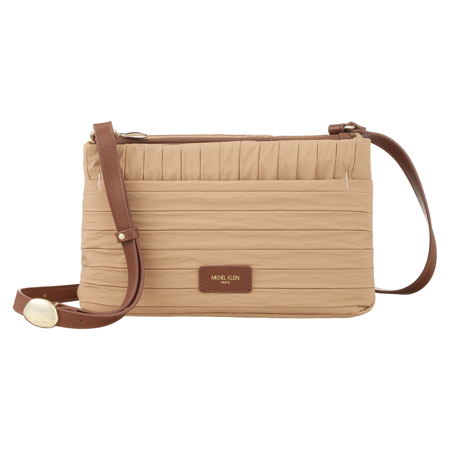 ミッシェル　クラン はっ水プリーツ ポシェット