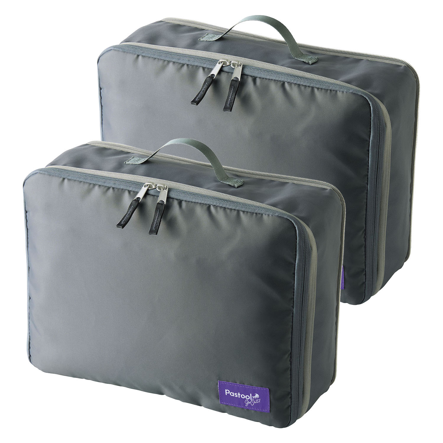 Ｐａｓｔｏｏｌ ｇｏ　ｏｕｔ トラベルじゃばら 圧縮ポーチ ２個セット